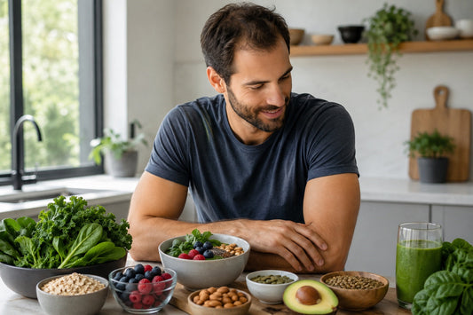 Nutrition for fuller hair: iron, zinc and biotin for men and how to get them from a plant-based diet